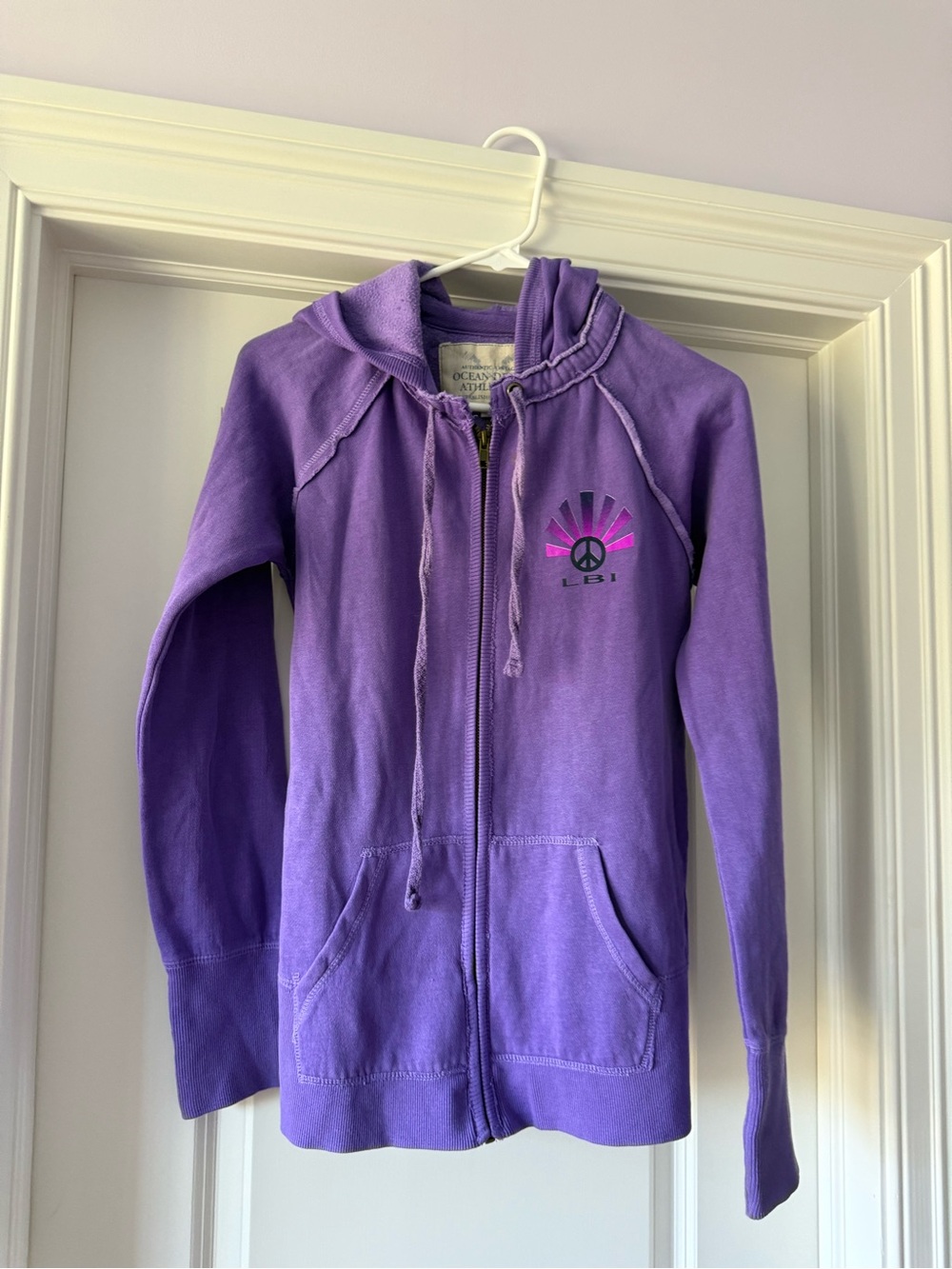 OP Purple Girls' Full-Zip Hooded Jacket